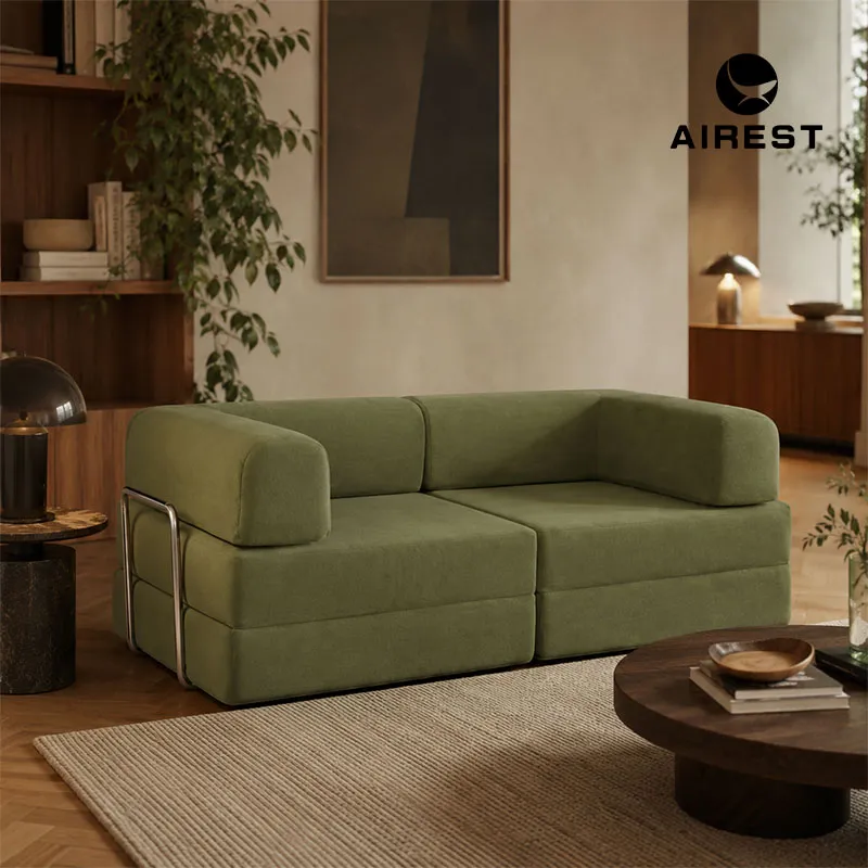 2 Seater Multi Functional Compressed Sofa Bed in a Box